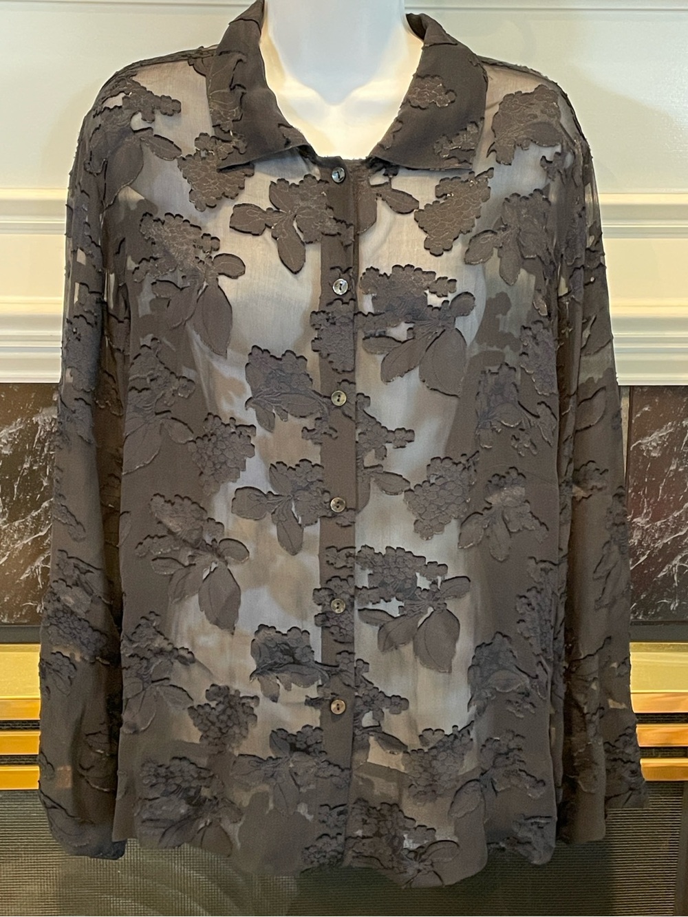 Chico’s “Celena Evangelia” Coverlet Top